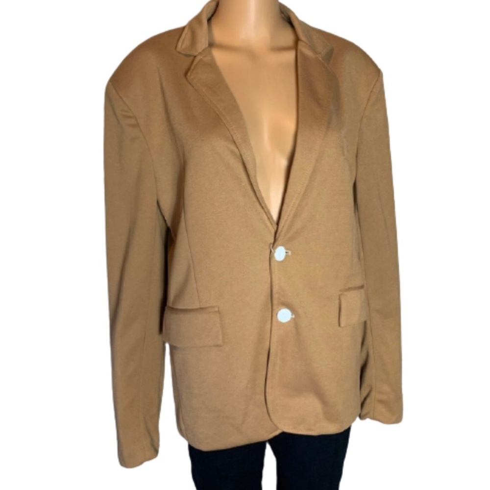 Whatlees NWT Light & Long Tan Blazer